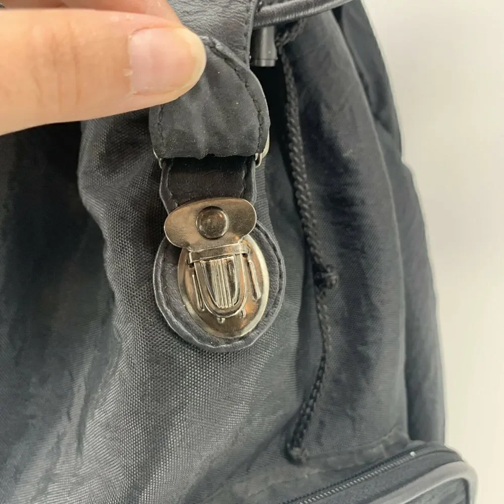 World Classics Black Vintage 90's Backpack